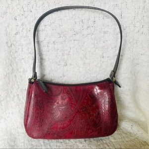 Relic Paisley, Tooled, Faux Leather Purse